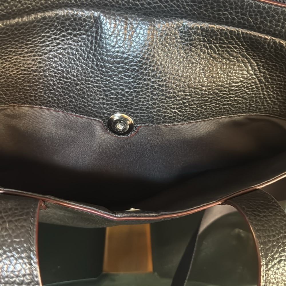 Coach Pebbled Leather Laptop Bag Briefcase 💼 - Picture 6 of 13